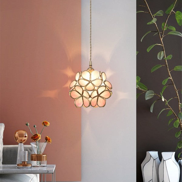 Glass Petal Pendant Light Nordic