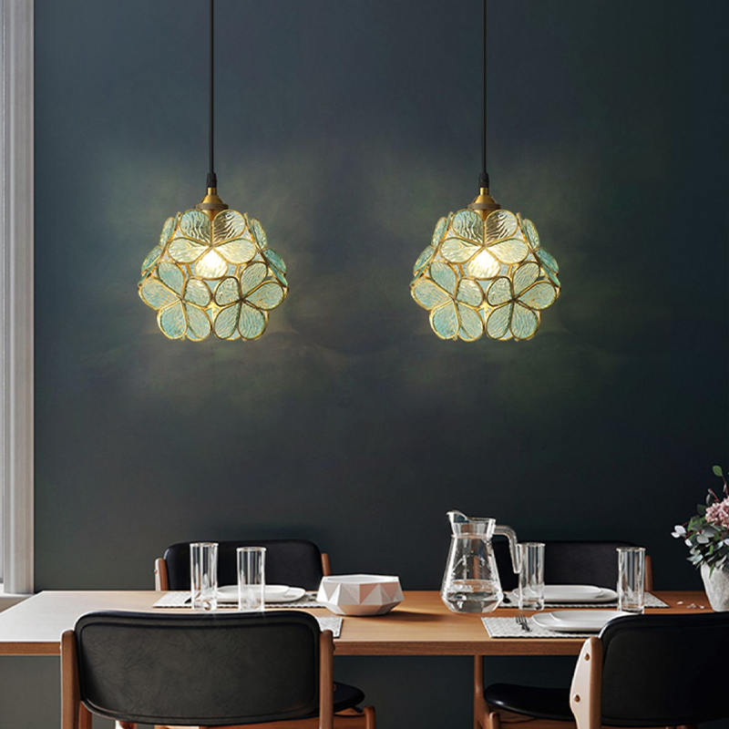 Glass Petal Pendant Light Nordic