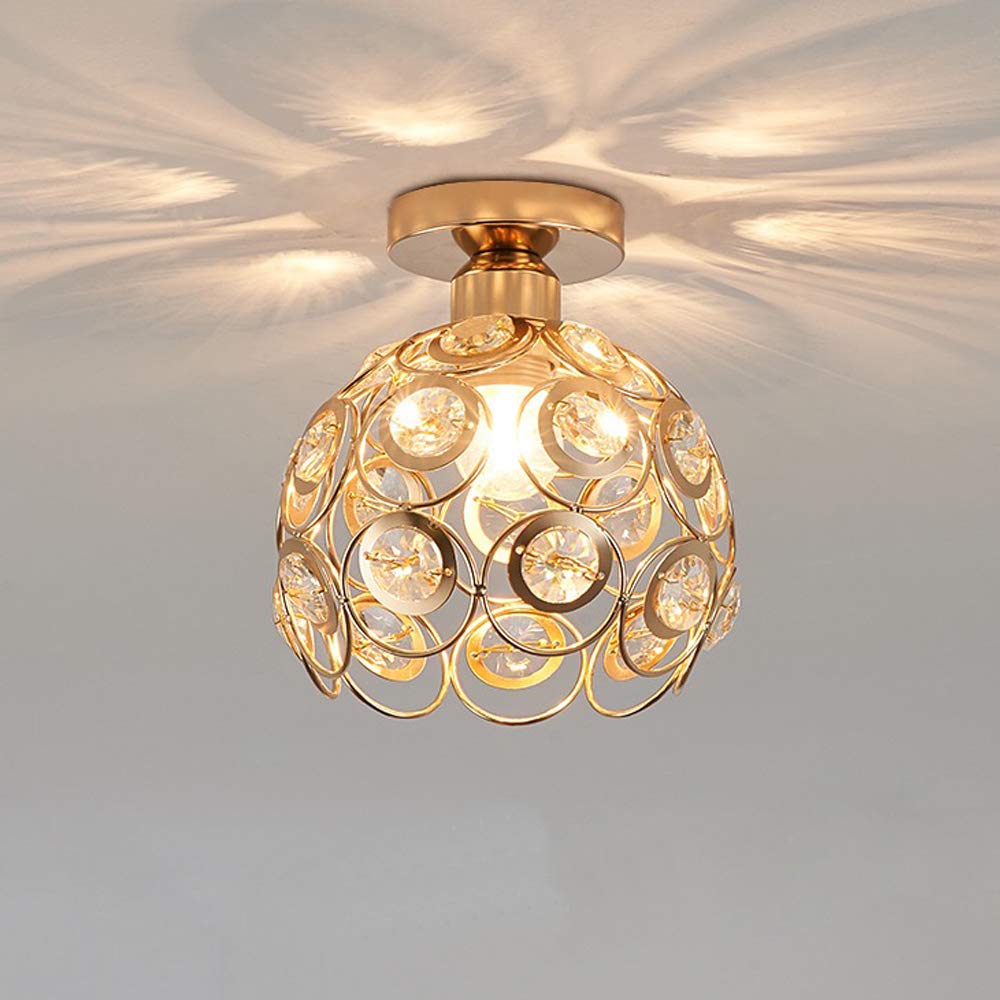 Gold Luxury Ball Ceiling Light
