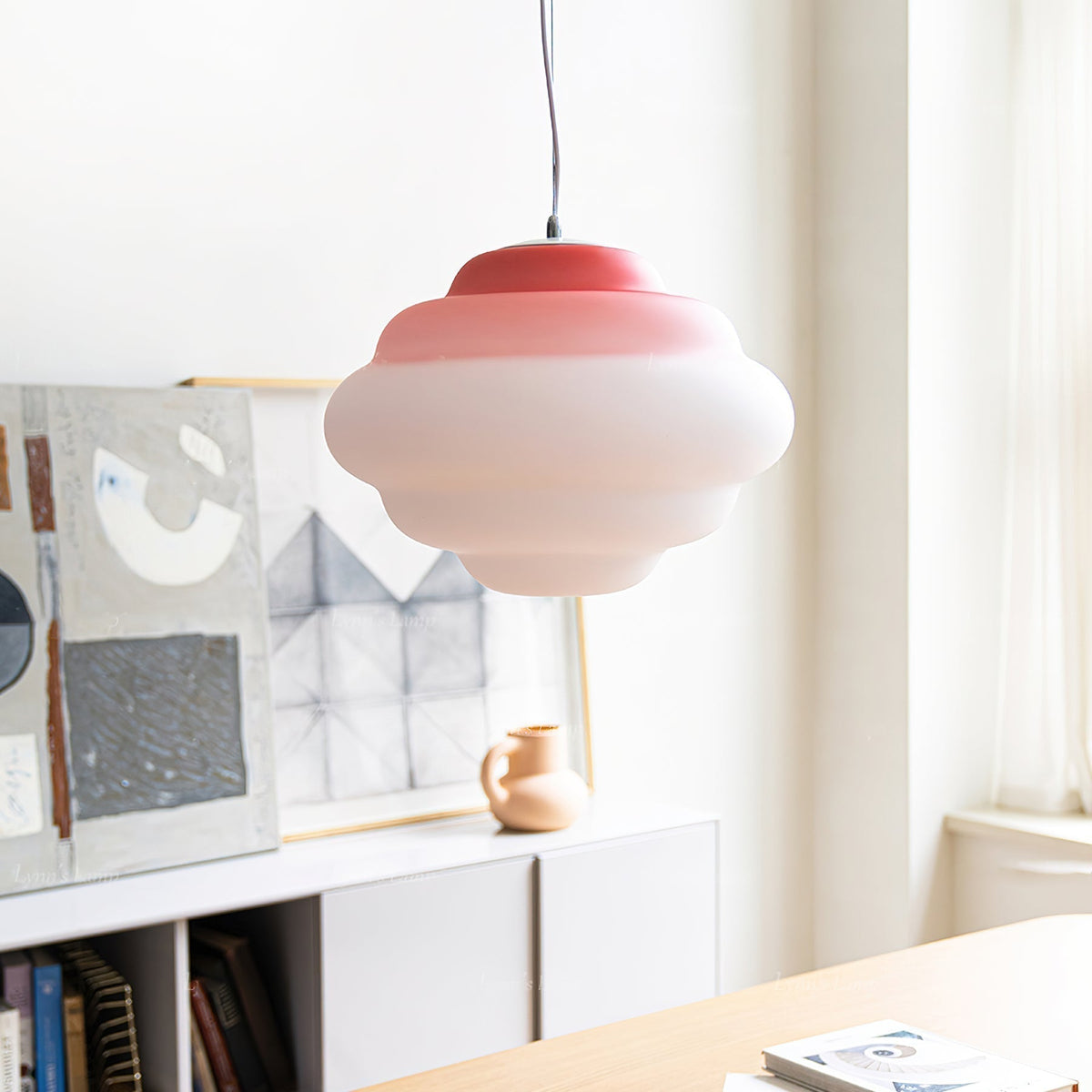 Gradient Cloudy Pendant Light