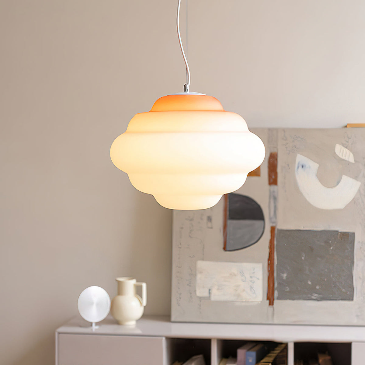 Gradient Cloudy Pendant Light