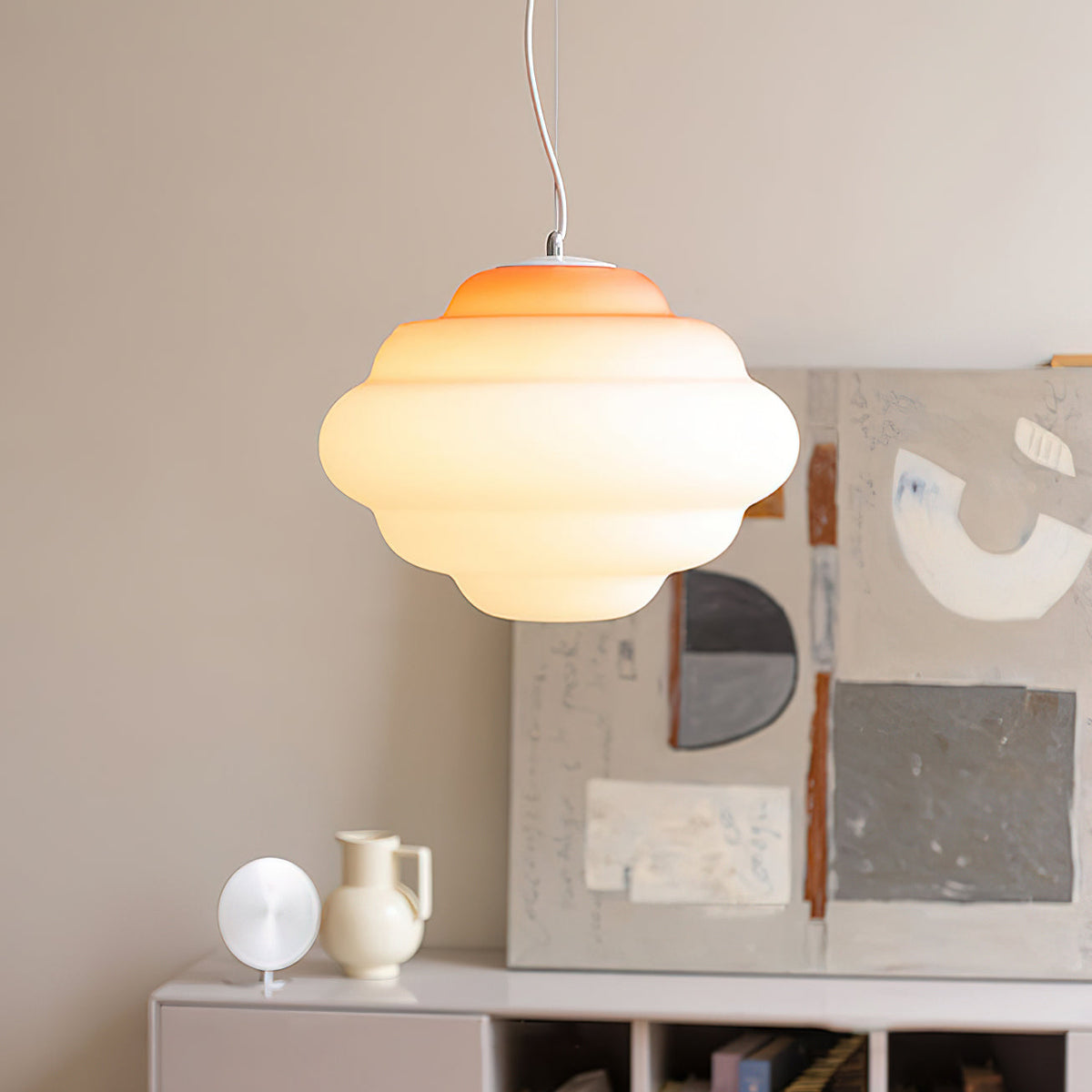 Gradient Cloudy Pendant Light