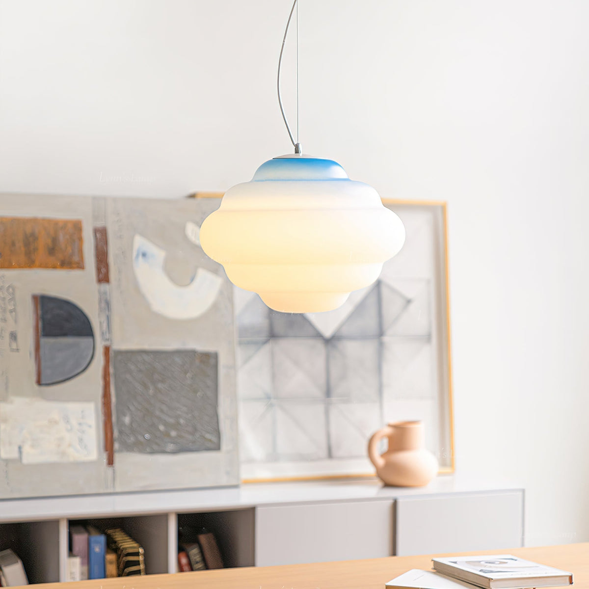 Gradient Cloudy Pendant Light