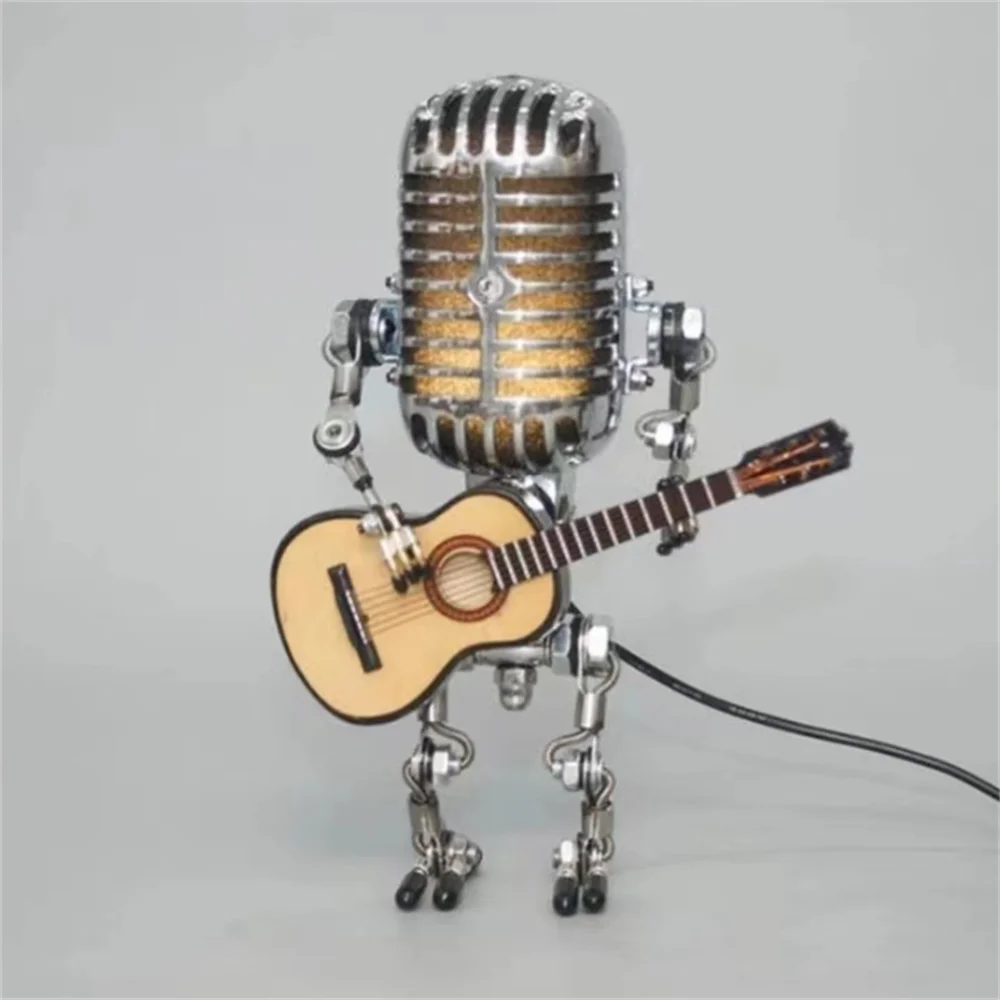 Robot Guitar Lamp