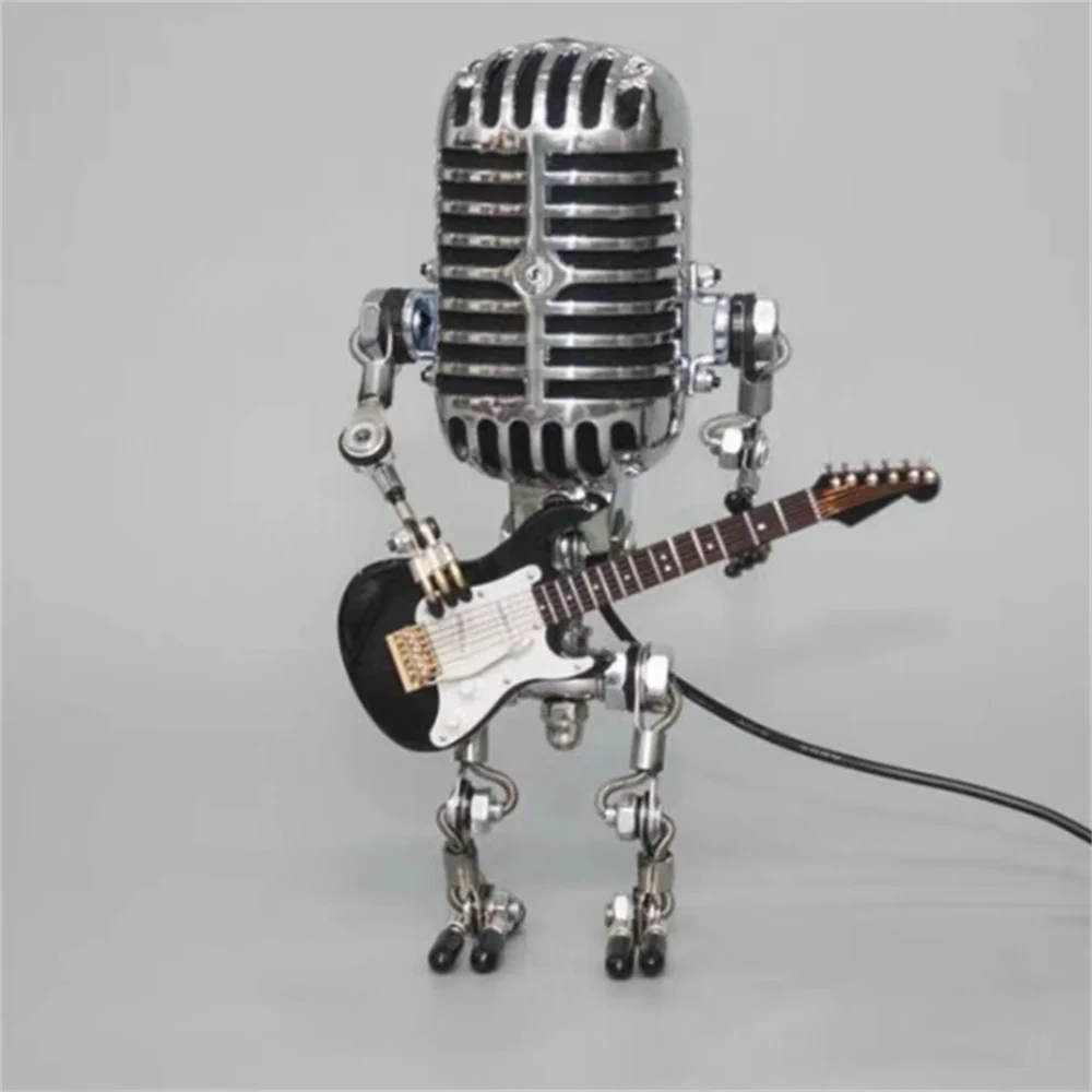 Robot Guitar Lamp