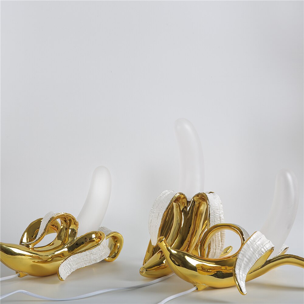 Banana Art Deco Table Lamp