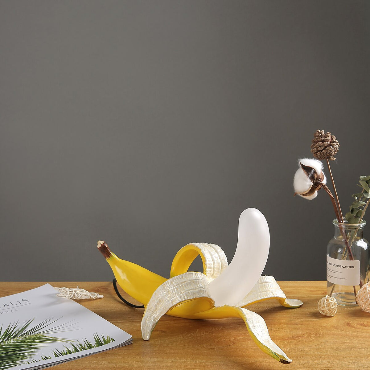 Banana Art Deco Table Lamp