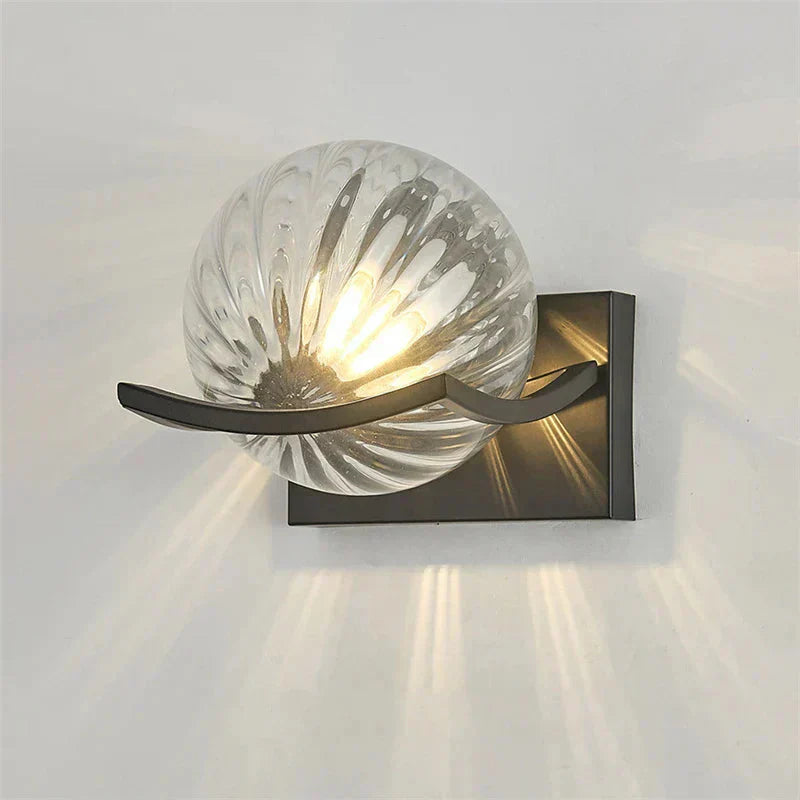 Modern Glass LED Wall Light