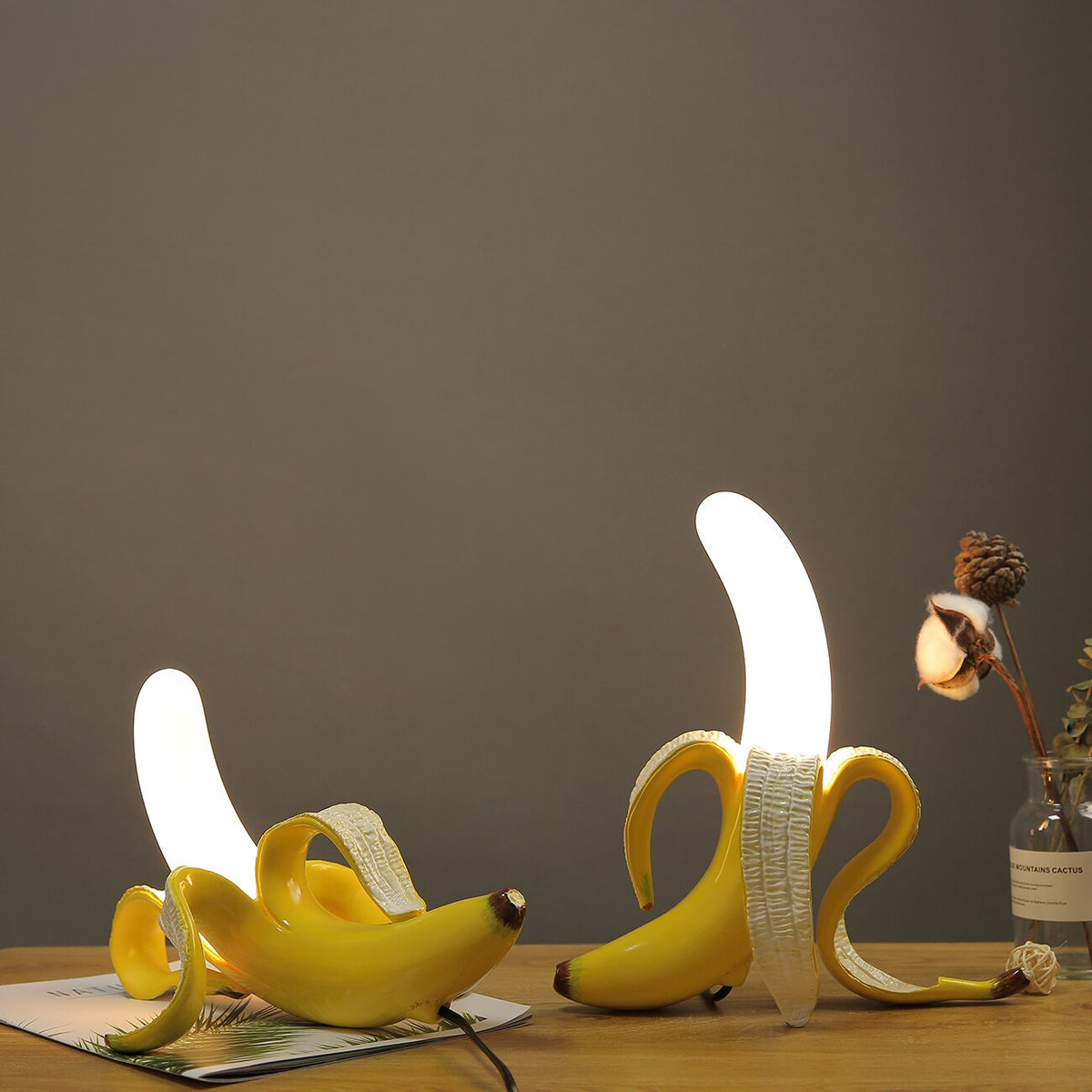 Banana Art Deco Table Lamp