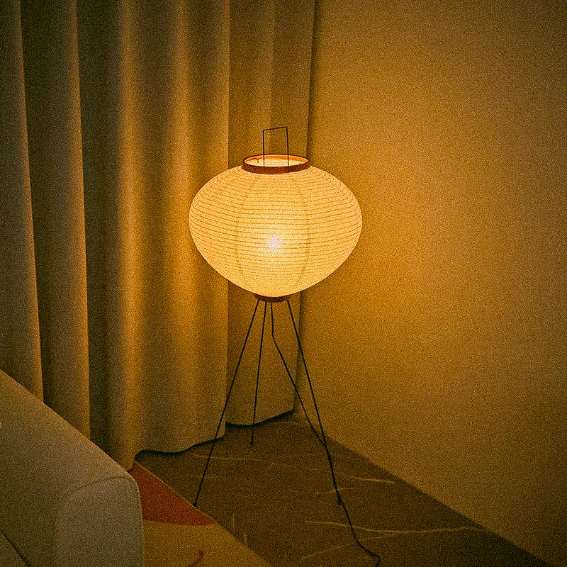 Aura Orb Paper Floor Lamp