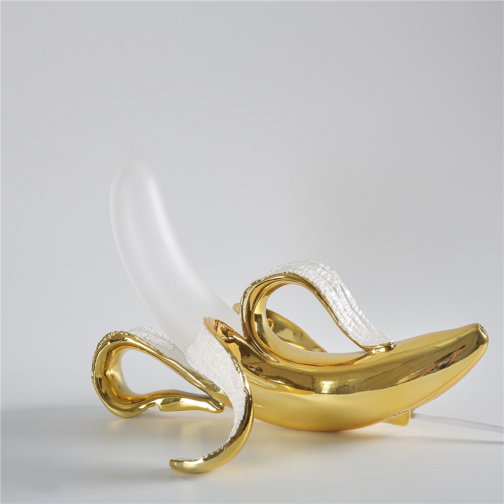 Banana Art Deco Table Lamp