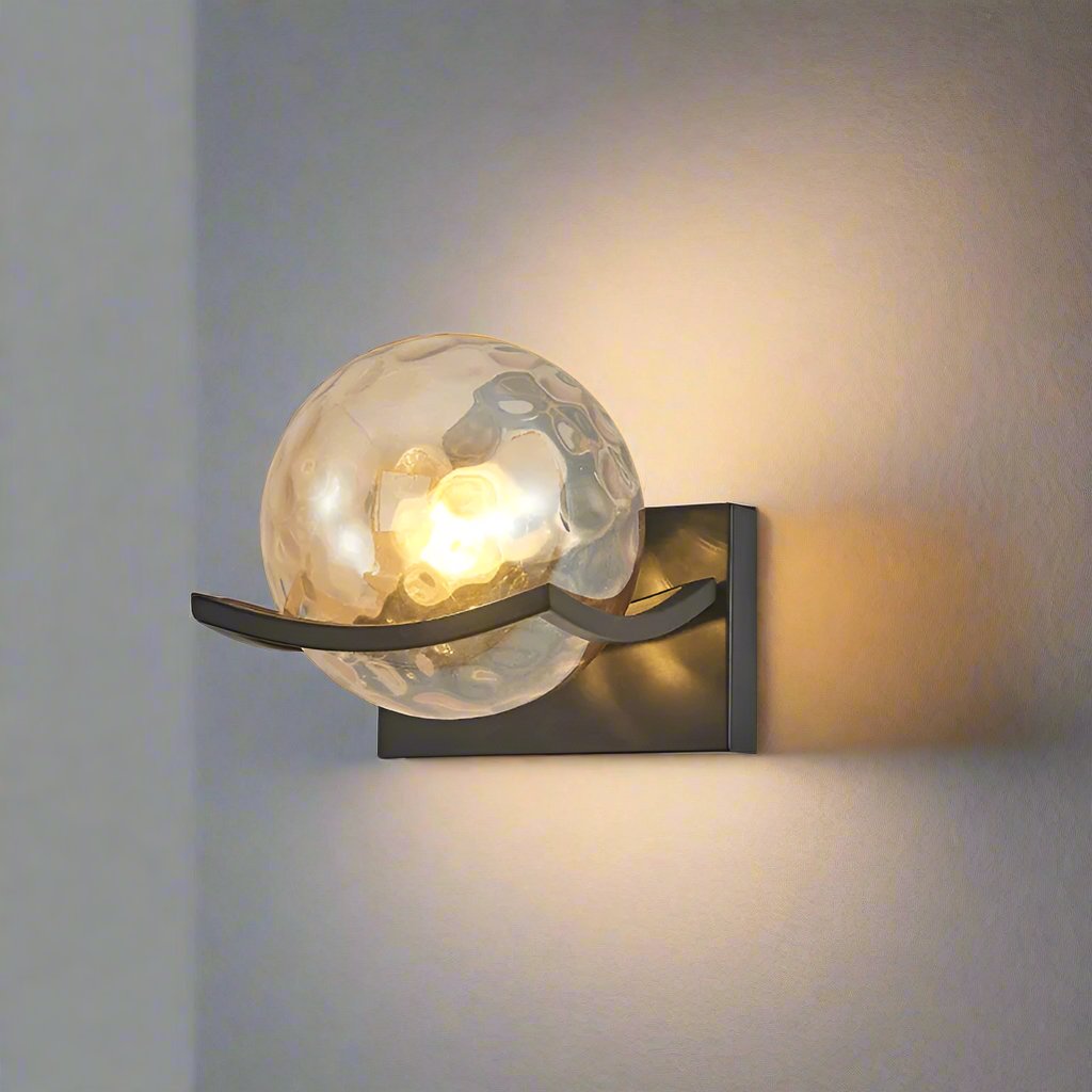 Modern Glass LED Wall Light