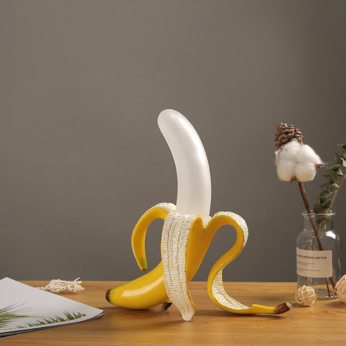 Banana Art Deco Table Lamp