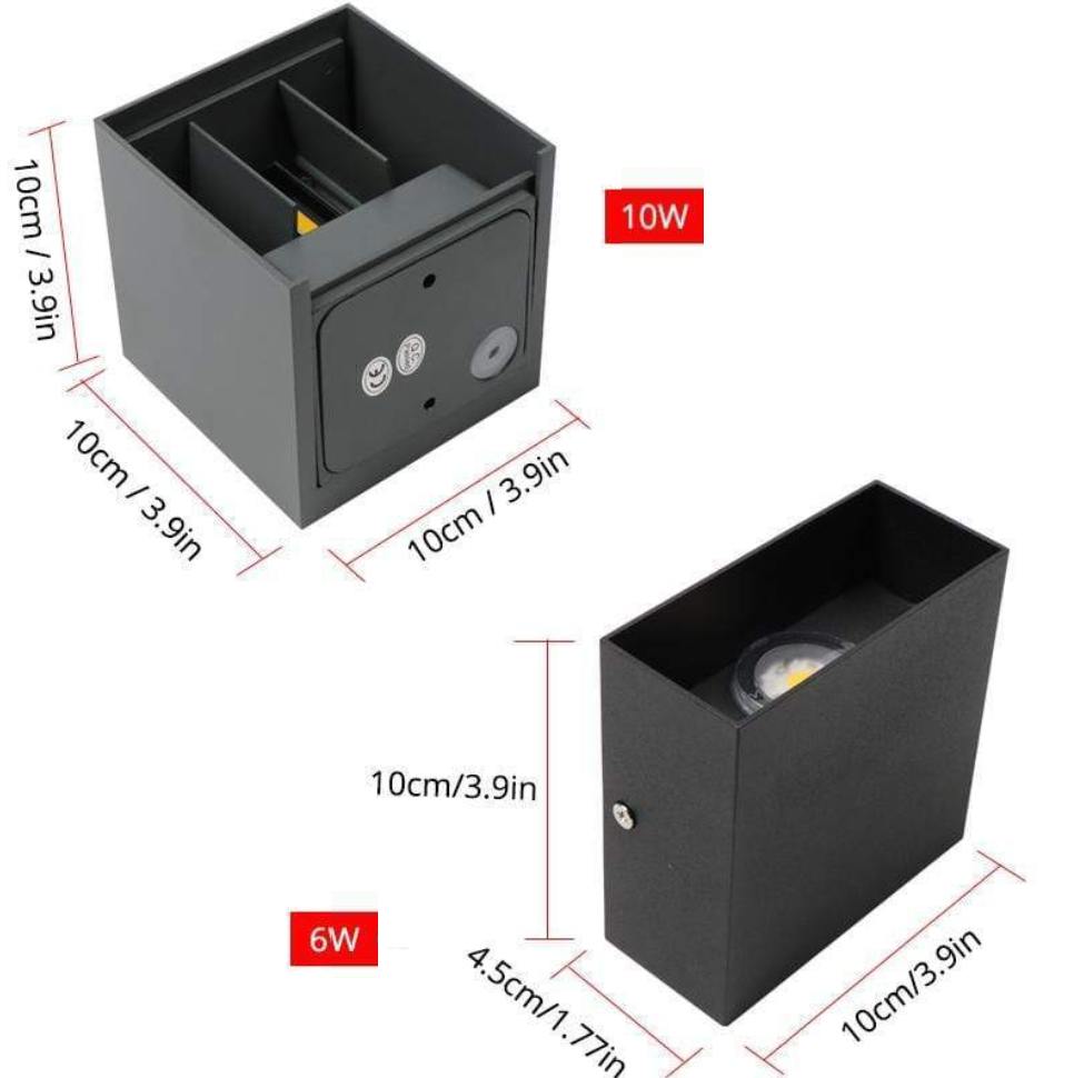Modern Aluminum Indoor LED Wall Light