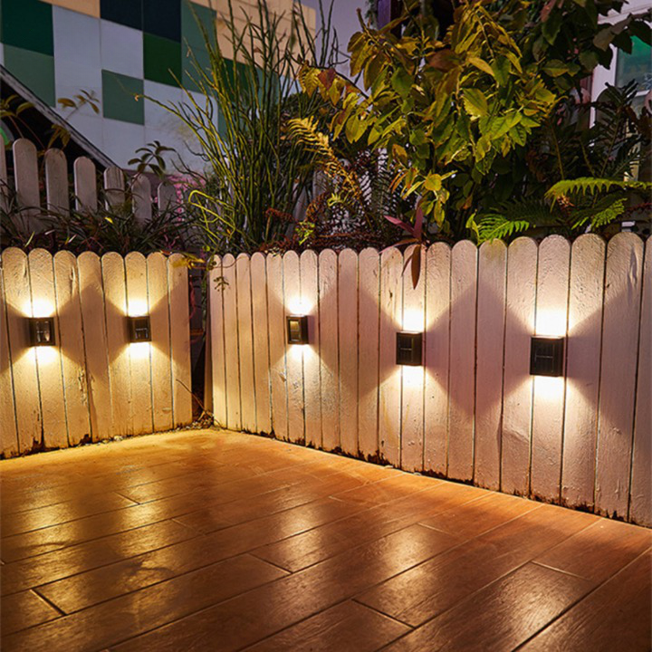 Wireless Solar LED Wall Lights Deluxe