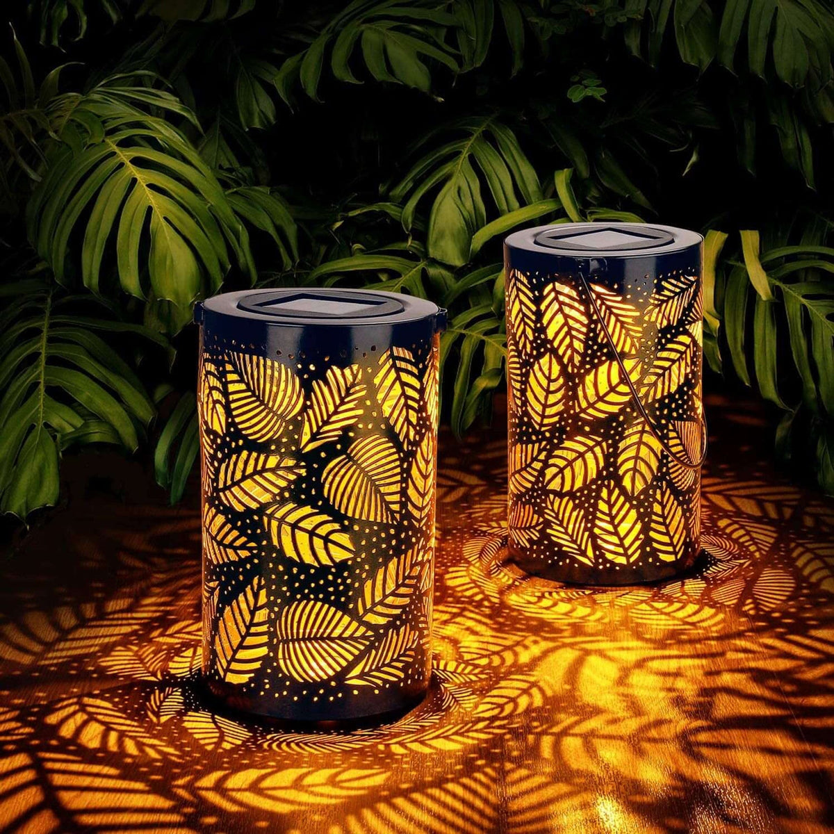 Glowing Leaf Lantern (2-Pack)