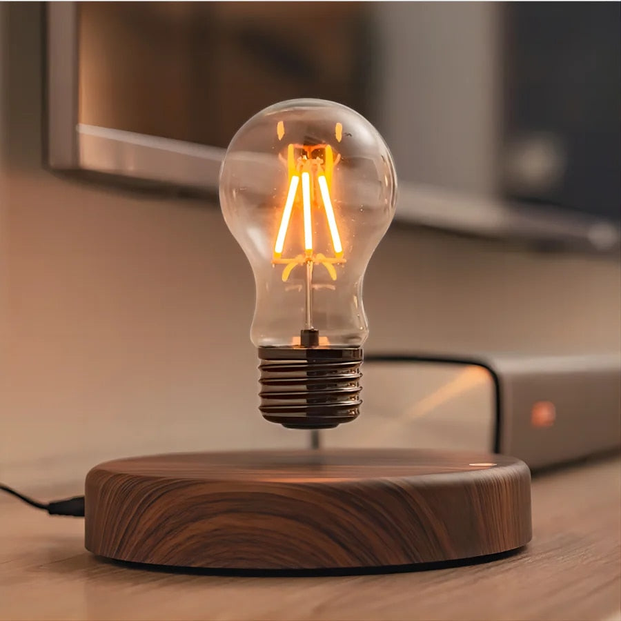 Levitating Bulb Lamp