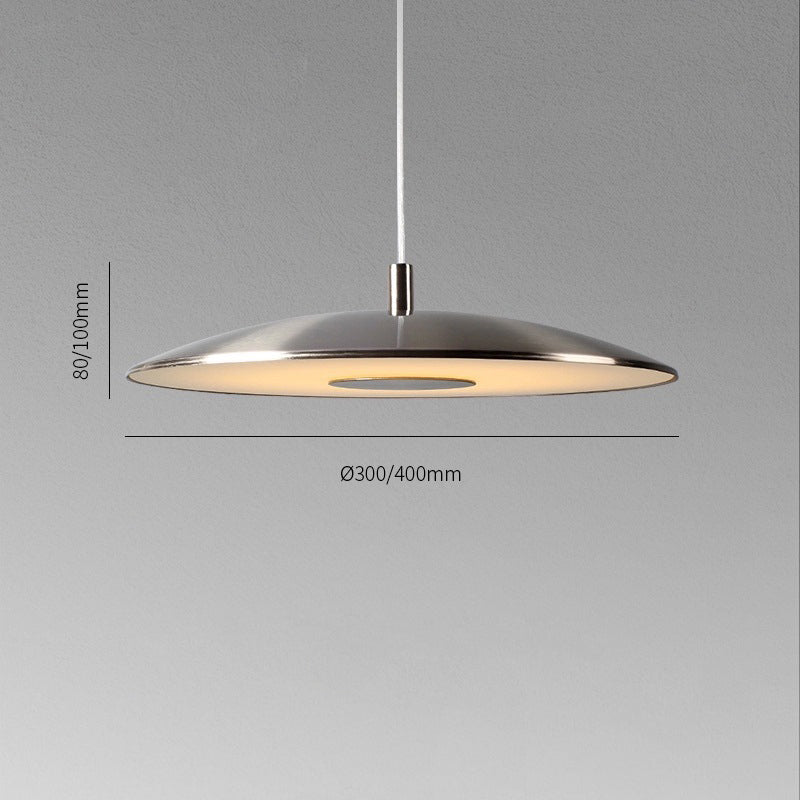 Iron Nickel LED Pendant Lights