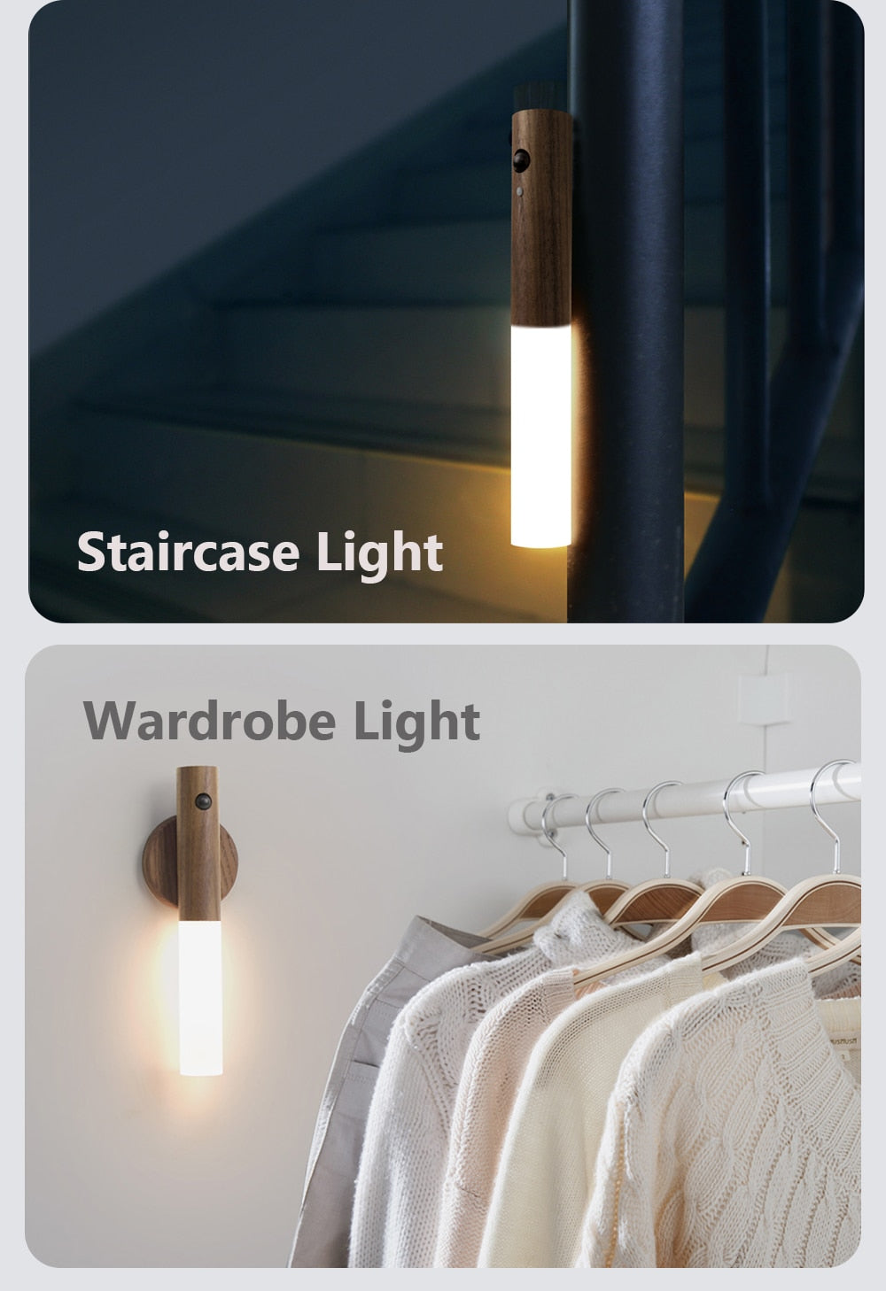 Motion Sensor Rechargeable Night Light