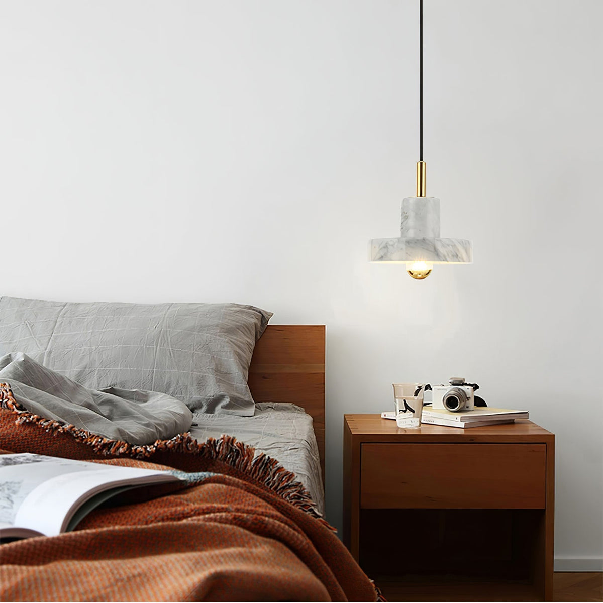Marble Aura Pendant Light