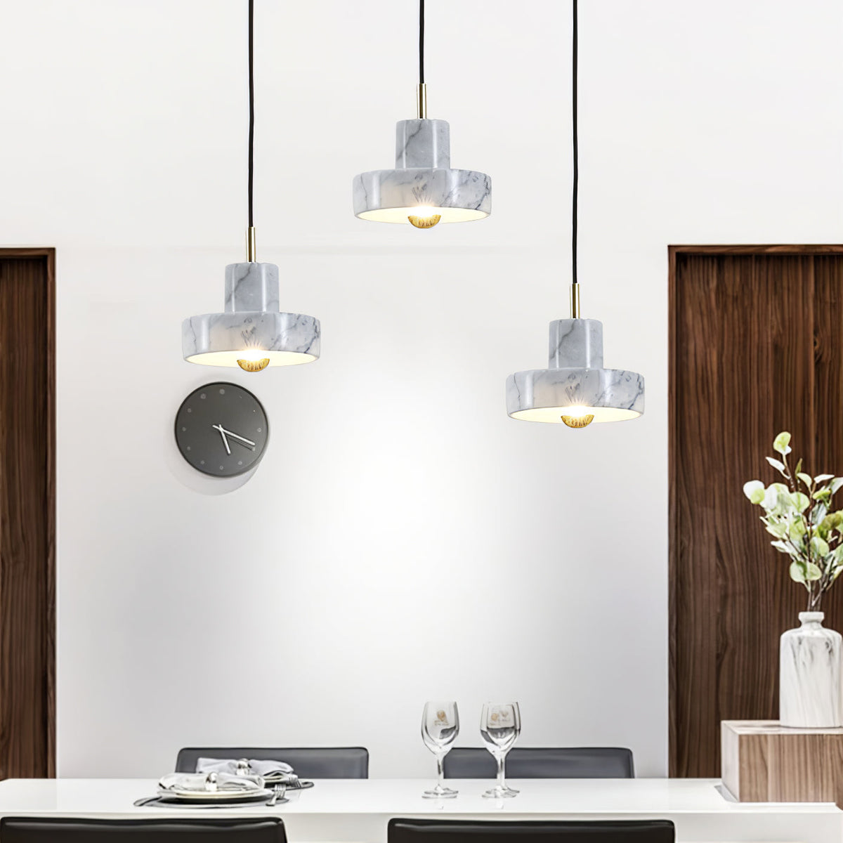 Marble Aura Pendant Light
