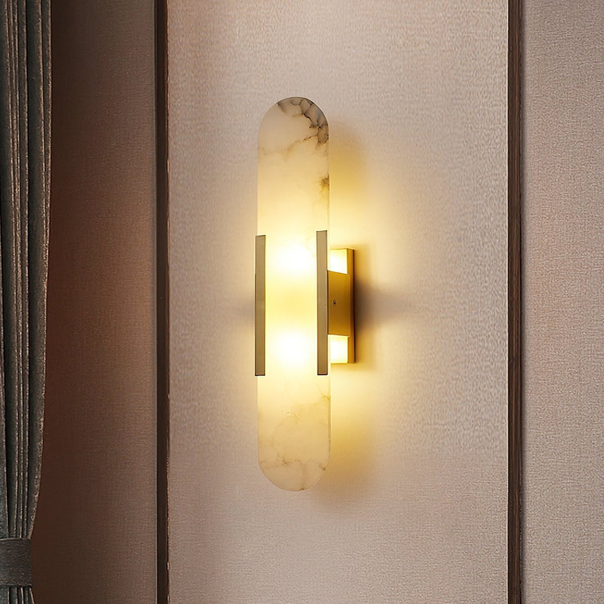 Melange Alabaster Wall Light