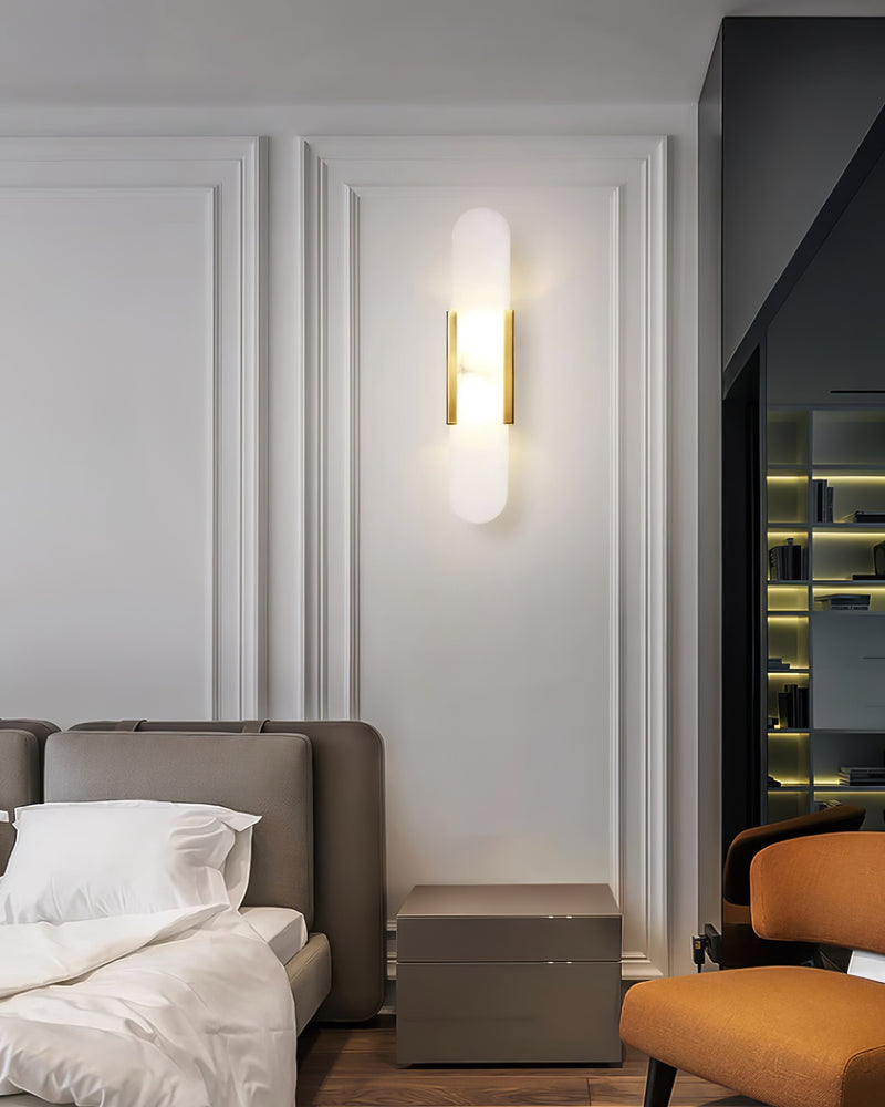 Melange Alabaster Wall Light