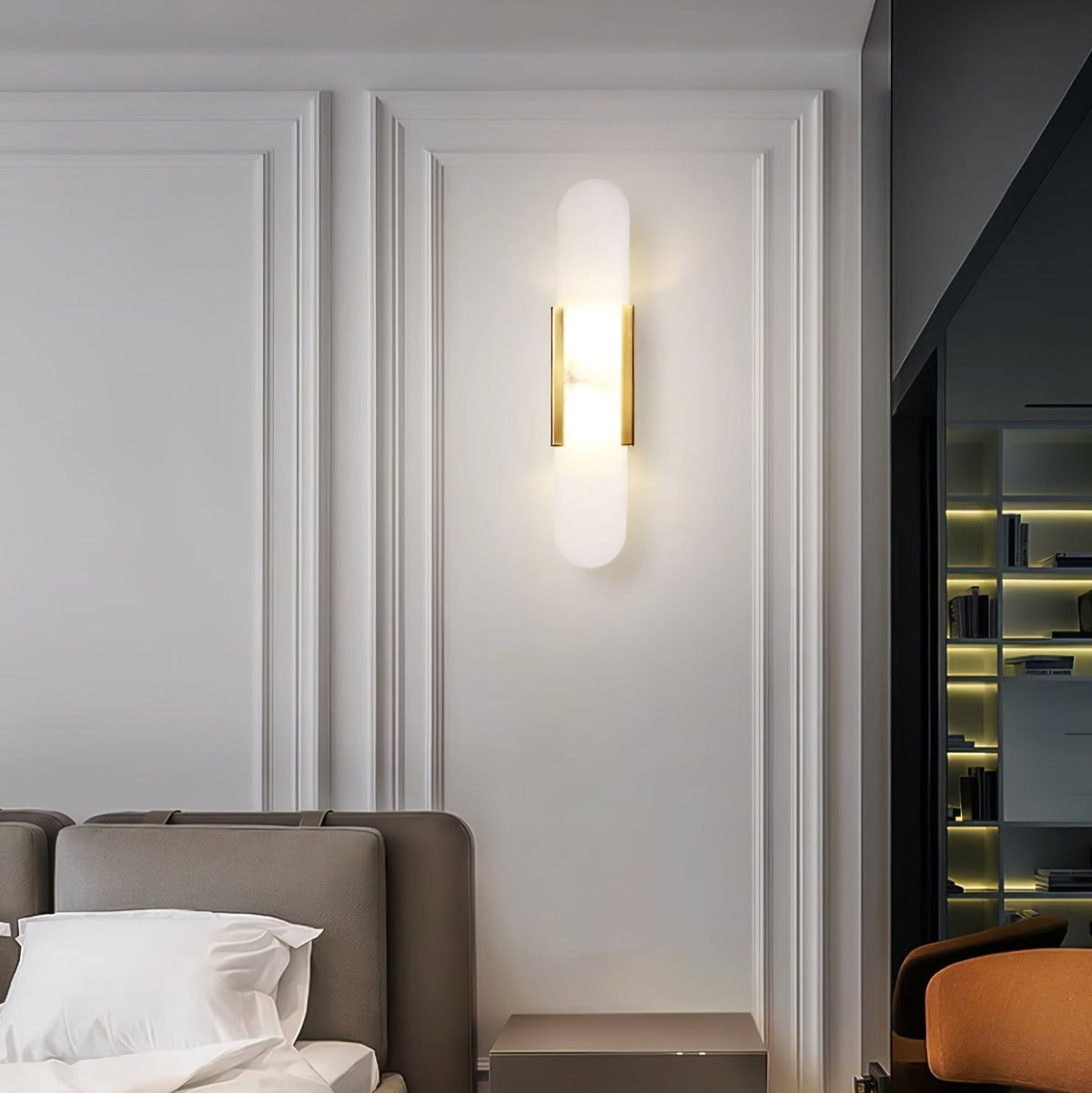 Melange Alabaster Wall Light