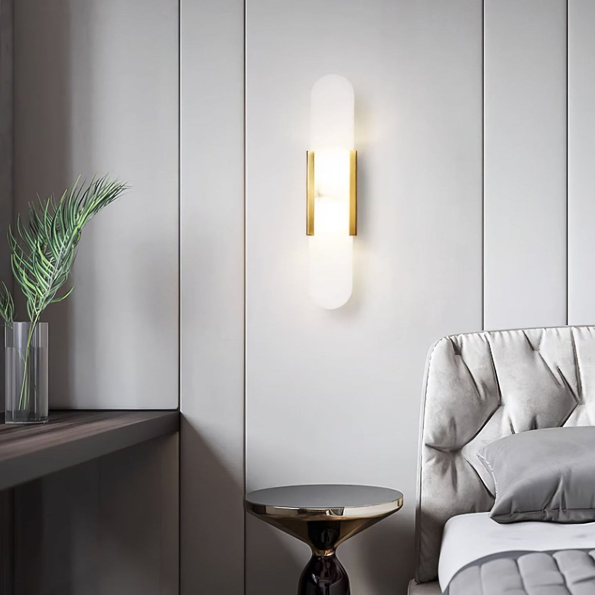 Melange Alabaster Wall Light
