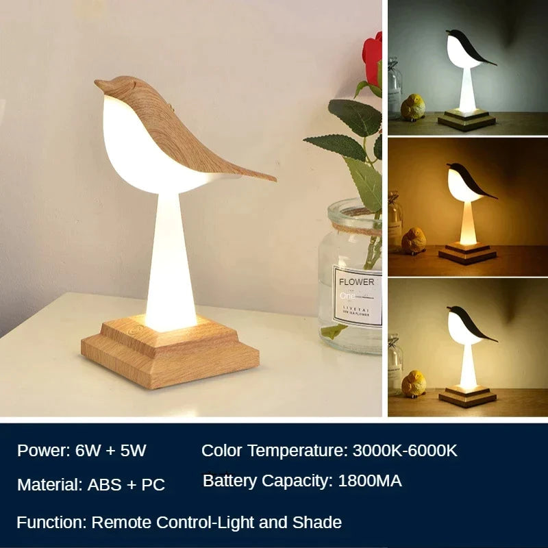 Missbird Bird Table Lamp