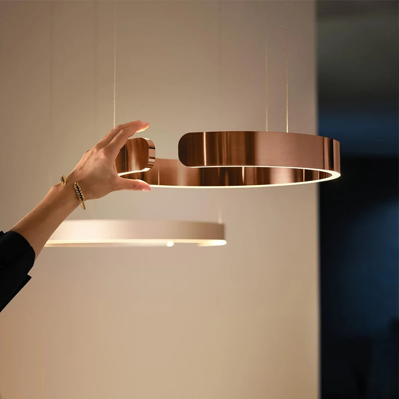 Modern Circular LED Pendant