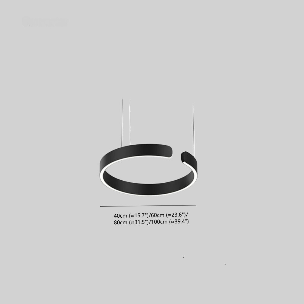 Modern Circular LED Pendant
