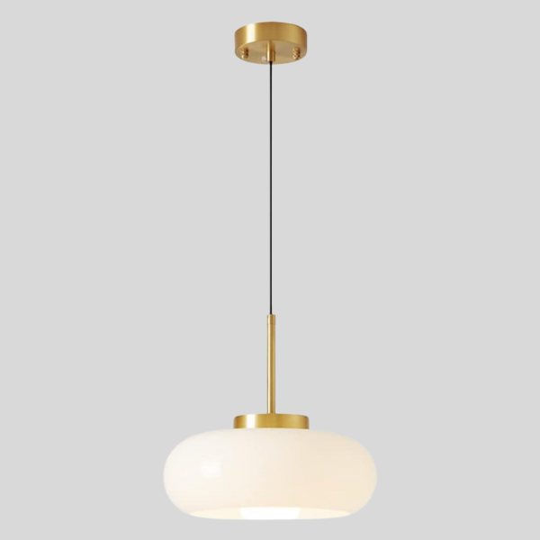 Modern Copper Glass Pendant Lights