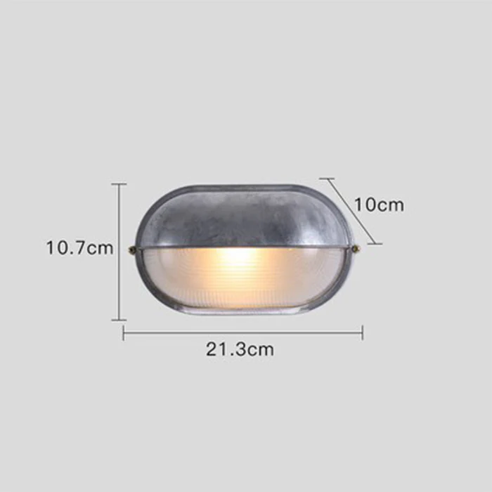 Modernist Waterproof Outdoor Wall Light