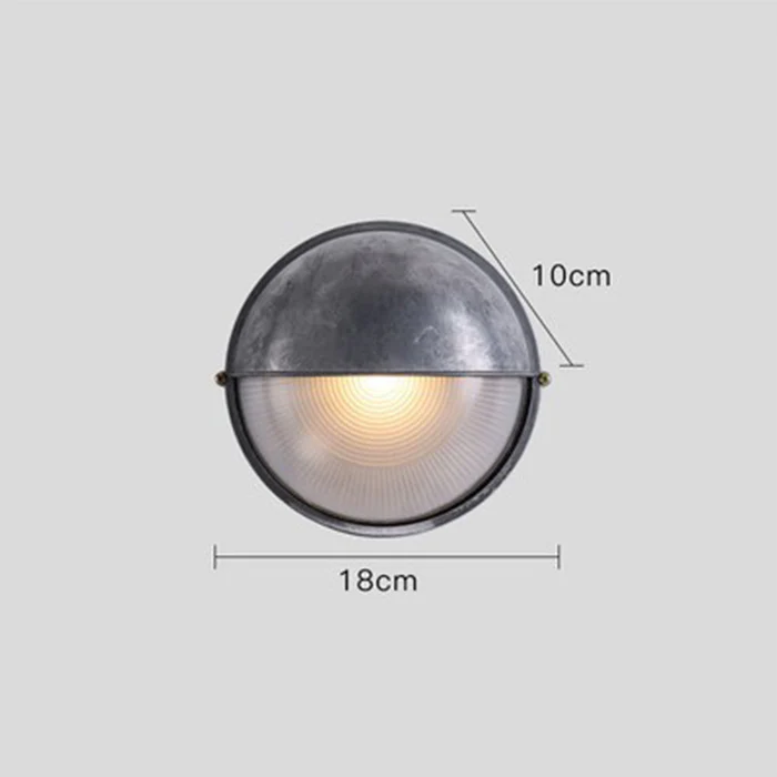 Modernist Waterproof Outdoor Wall Light