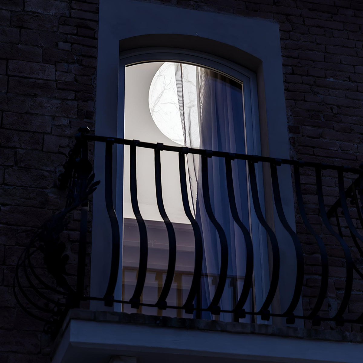 Moon Silk Pendant Light