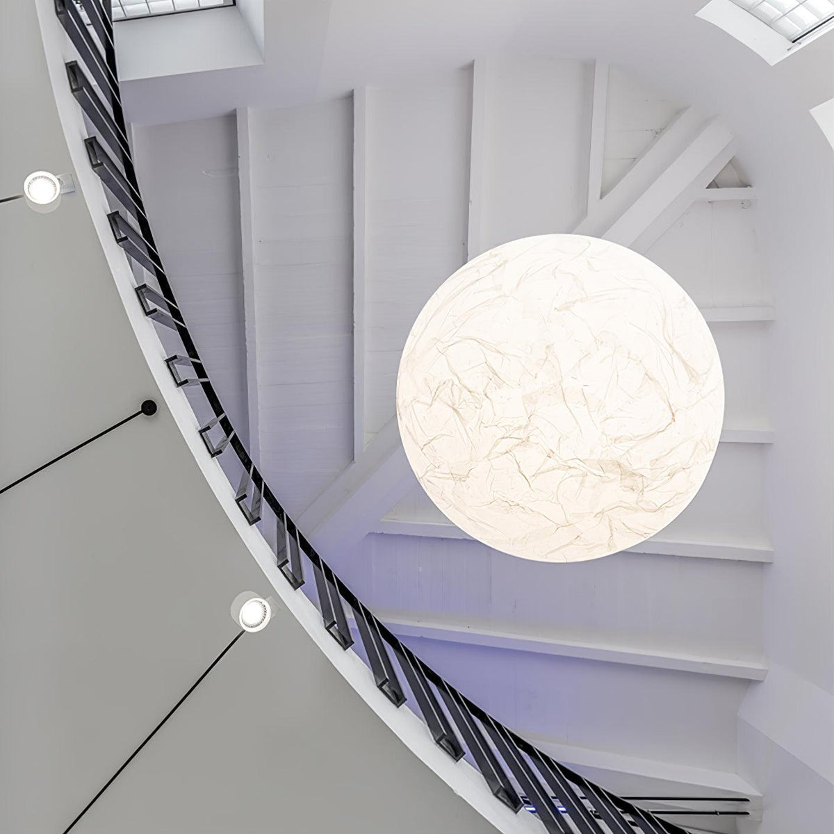 Moon Silk Pendant Light