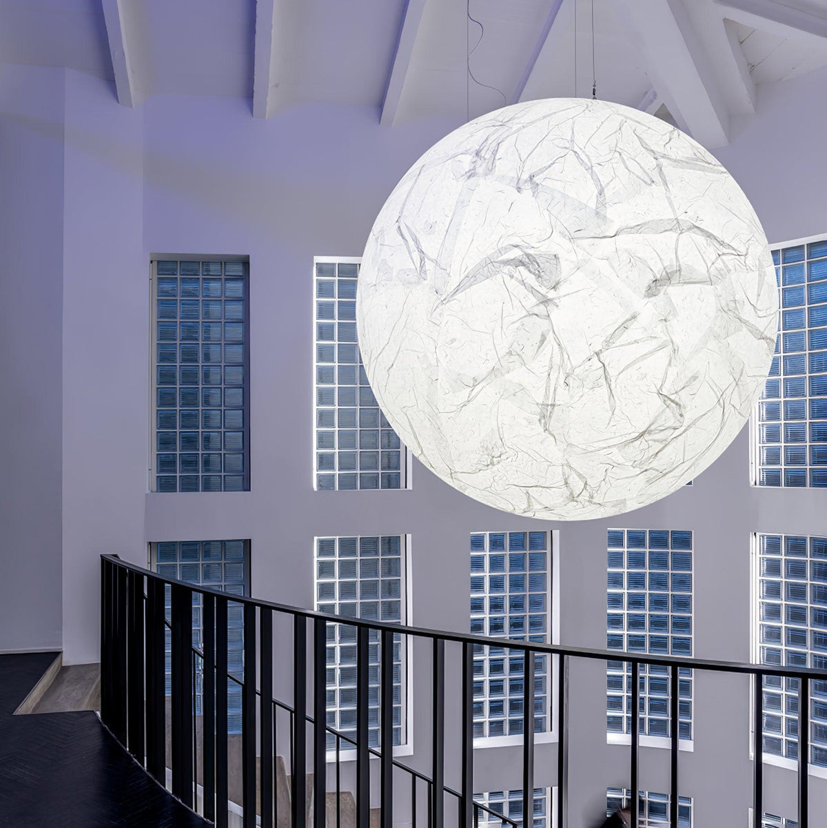 Moon Silk Pendant Light