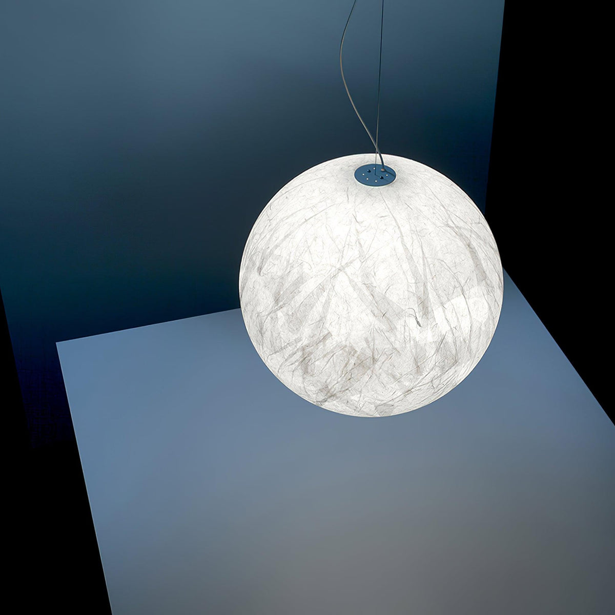 Moon Silk Pendant Light