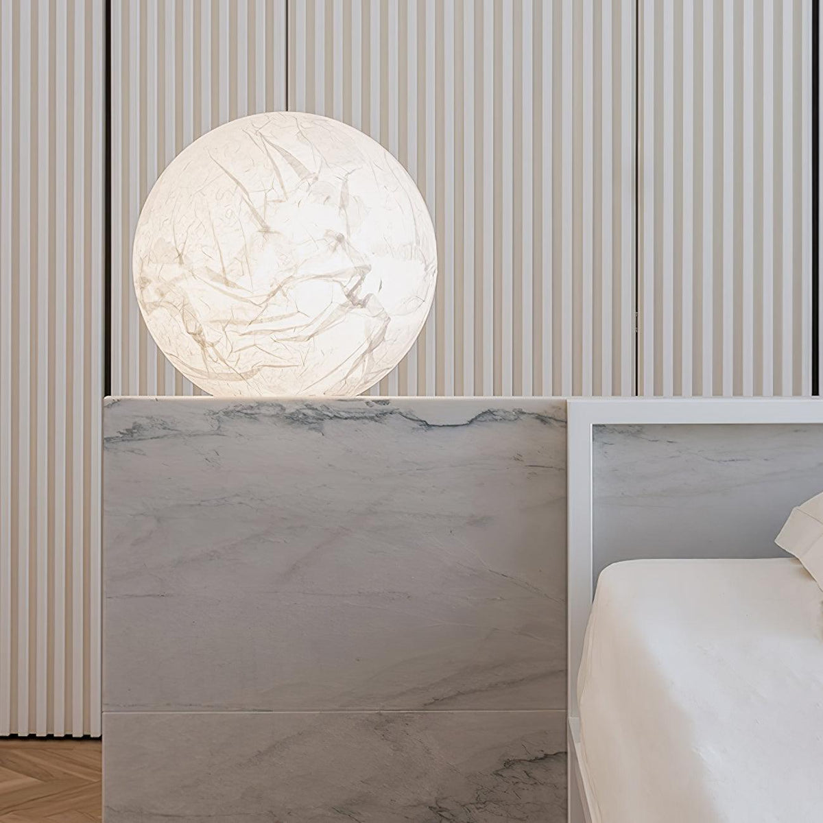 Moon Silk Pendant Light
