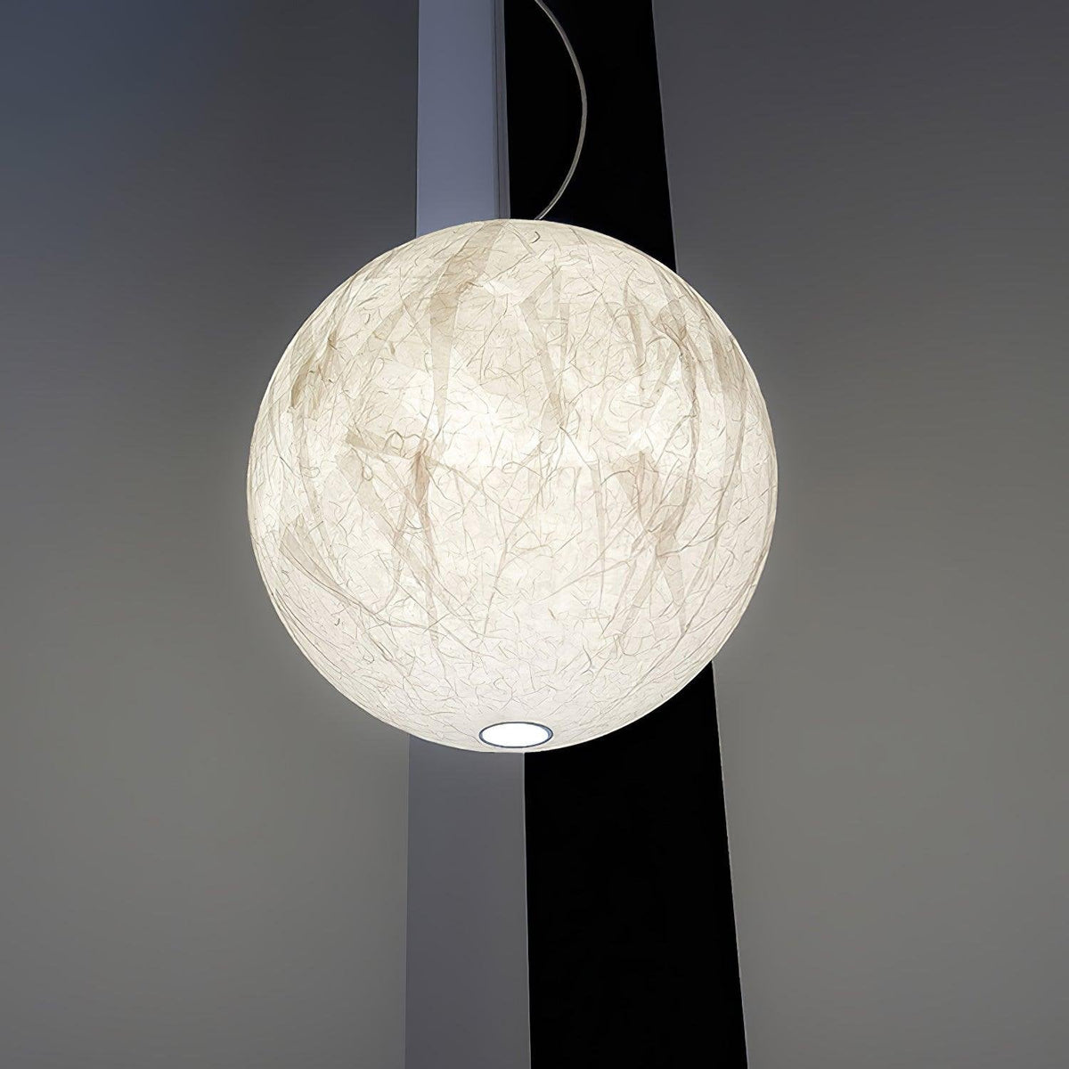 Moon Silk Pendant Light