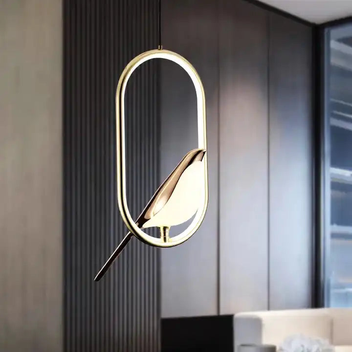Golden Bird Luxury Pendant Light