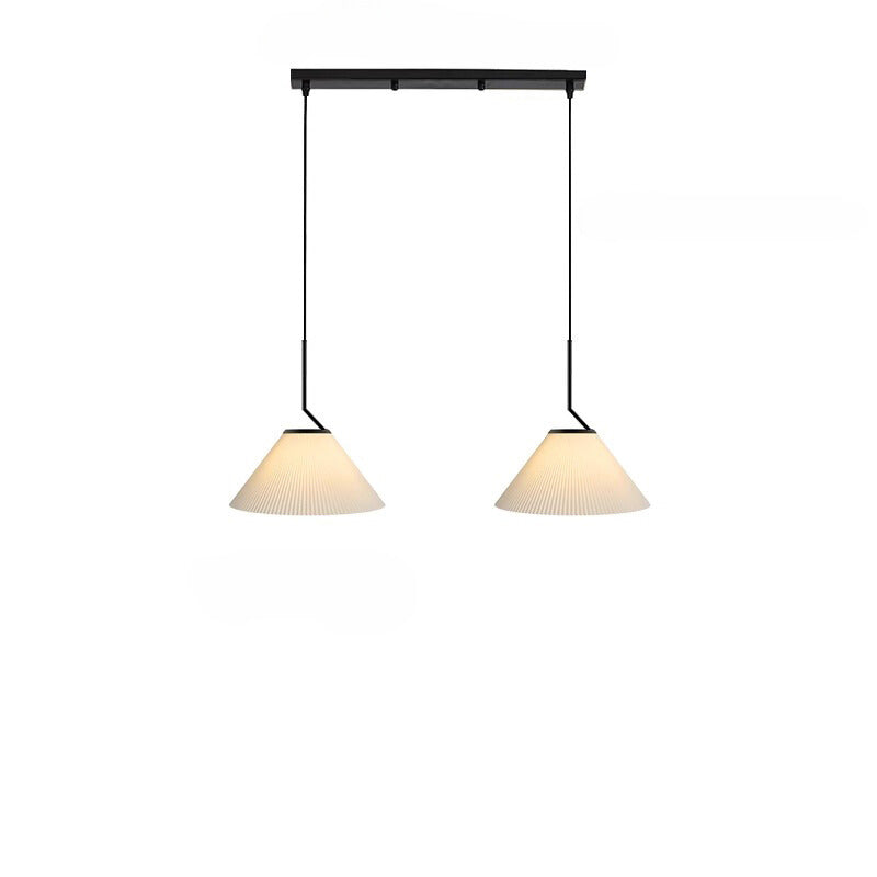 Nordic Pleated Cream Pendant Lamp