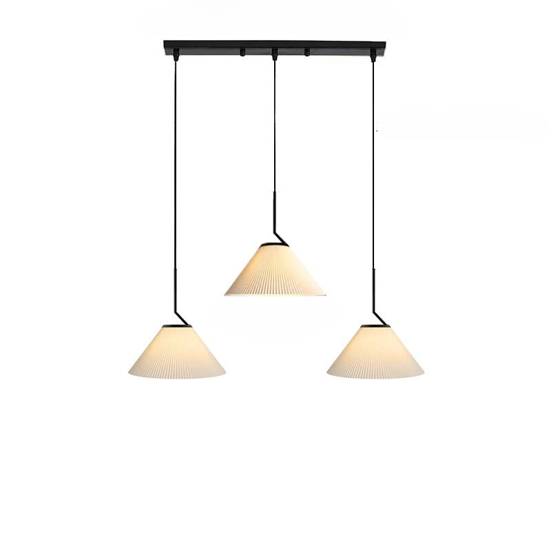 Nordic Pleated Cream Pendant Lamp