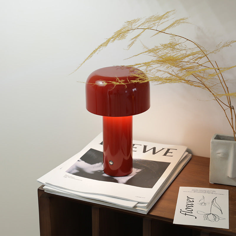 Italian Cordless Mushroom Table Lamp