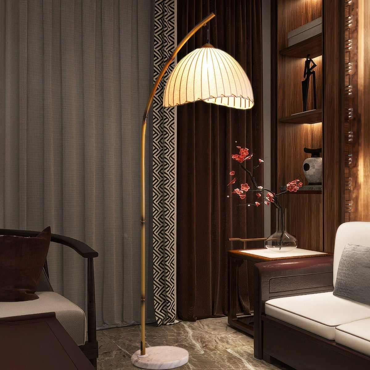 Zen Bamboo Floor Lamp