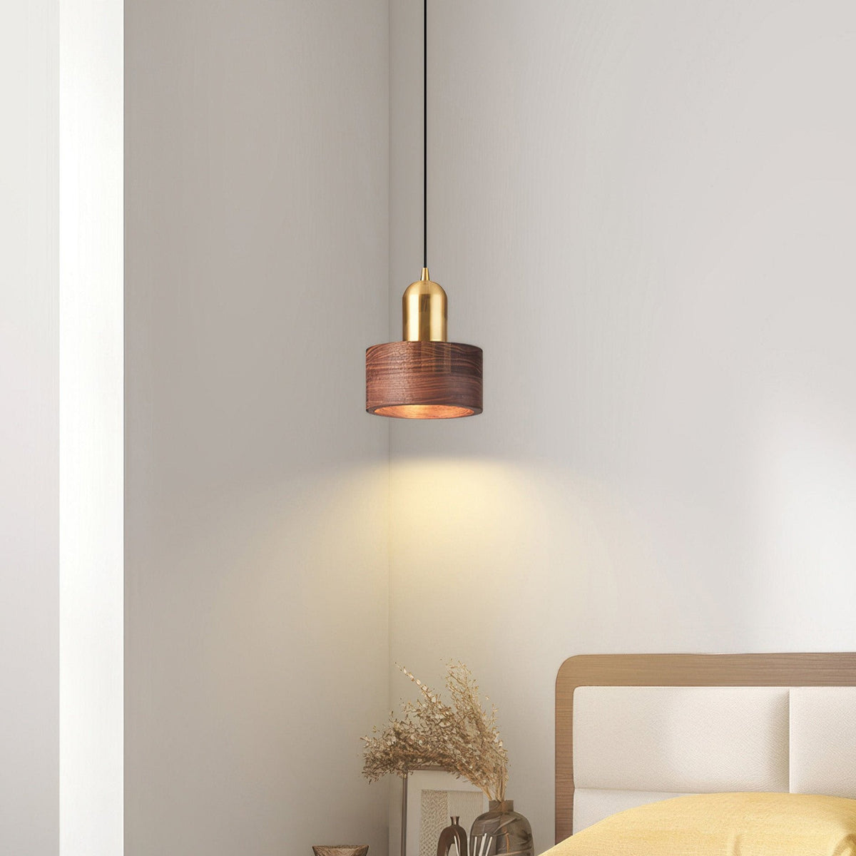 Japanese Cylinder Pendant Lamp