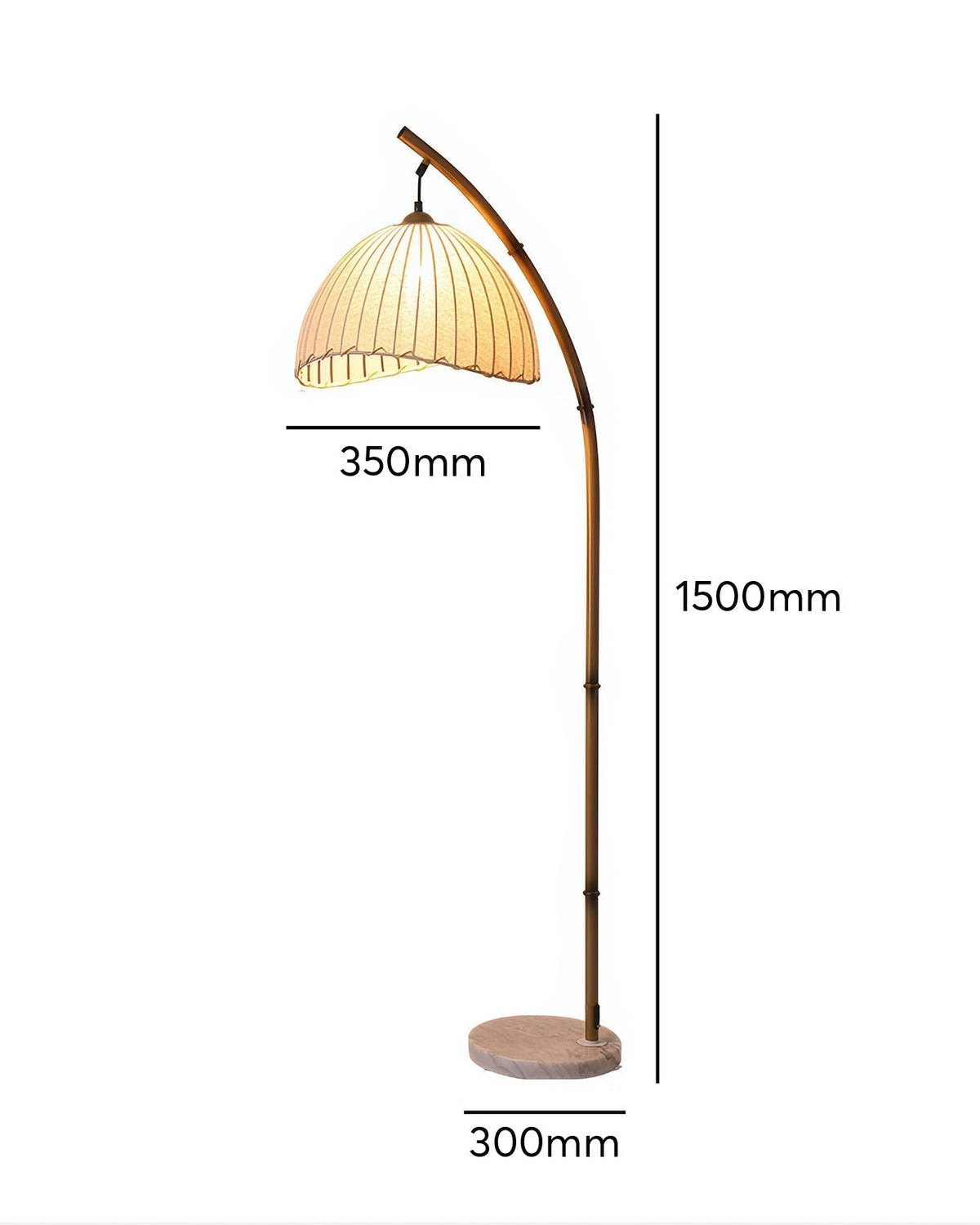 Zen Bamboo Floor Lamp