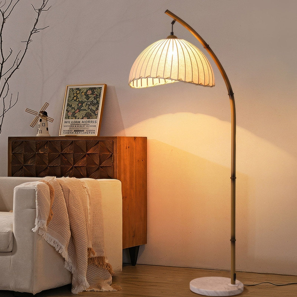 Zen Bamboo Floor Lamp