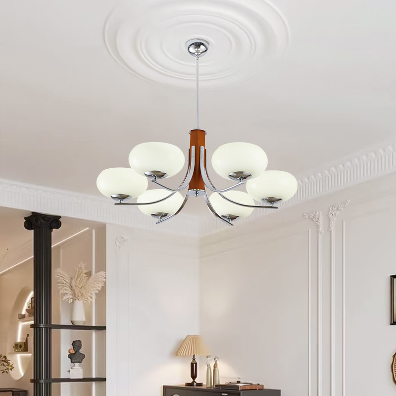 Bauhaus Chandelier (3/5 Heads)